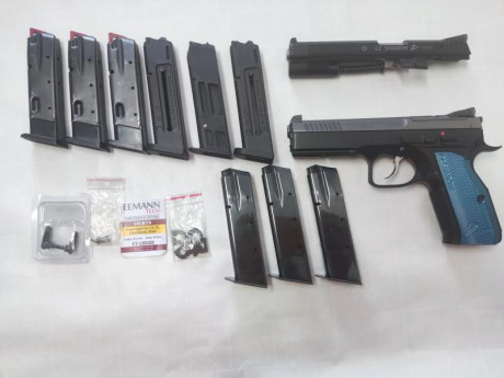El arma está vendida muchas gracias a todos por vuestros comentarios.
Muy buenas, vendo CZ SHADOW 2 calibre 00