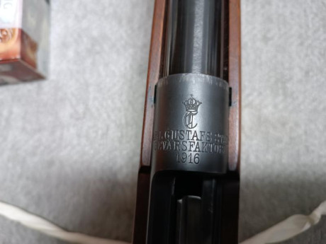 Es original, el precio no negociable, 800, calibre 6.5x55 sueco está impecable, un daludo 01
