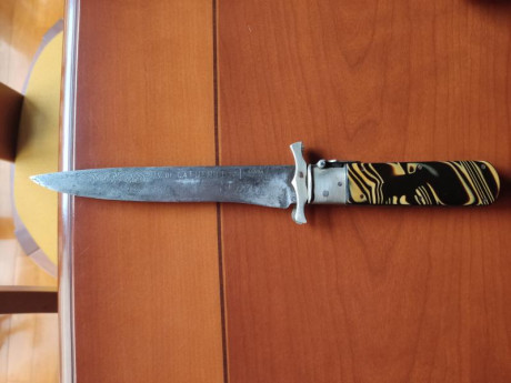 Buenas compañeros, a llegado a mis manos un cuchillo plegable y tengo muchas dudas sobre el . Me he informado 02