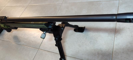 Bunas a todos, vendo rifle Howa 1500 varmint con chasis Orix, en calibre 308, como extras lleva freno 30