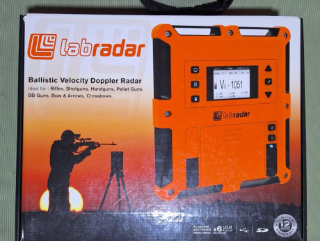 Se vende cronografro labradar con poco uso que incluye tarjeta de memoria, maletin de transporte no original, 00
