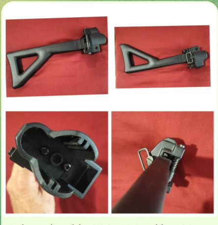 Vendo culata plegable GSG  MP5 , del calibre 22. 
Nueva a estrenar 
70€ + portes 00