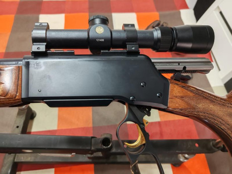 Hola amigos por nuevo proyecto vendo BLR en calibre 308 en madera laminada cañon de 51 cm rosca en cañon 00