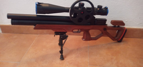 CALIBRE 5.5 MUY BONITA PRECISA Y SILENCIOSA
LLEVA INSTALADO RAIL WEABER PARA BIPODE.

 CRIKET.png 

 WhatsApp 00
