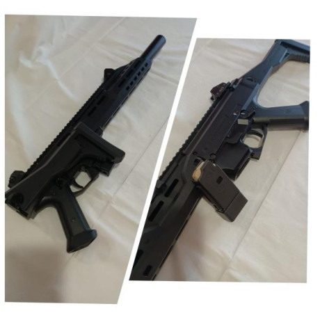 Vendo CZ SCORPION EVO 3 , del 9 parabellum.
CZ SCORPION NUEVO A ESTRENAR CON 2 CARGADORES DE 10 ( POSIBILIDAD 01