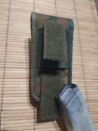 Se vende cargador HK USP  Standard.
Capacidad para 15 cartuchos 9mm Parabellum, con su funda porta cargador.
Construido 10