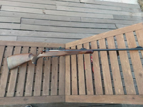 Vendo rifle de cerrejo rectilineo Heym SR30, en calibre 7 mm Remington Magnum. Rifle de calidad, preciso 02