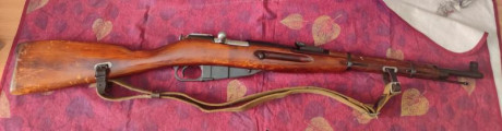 Por falta de uso, he decidido vender dos rifles Mosin Nagant, uno un M1938 de 1943 o 1945 y el otro un 12