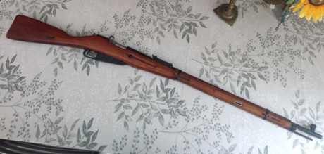Por falta de uso, he decidido vender dos rifles Mosin Nagant, uno un M1938 de 1943 o 1945 y el otro un 32