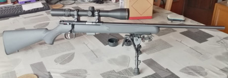 Carabina Savage 310 del calibre 17hmr.

Es la misma carabina que la actual 93R17, solo cambia el disparador. 01