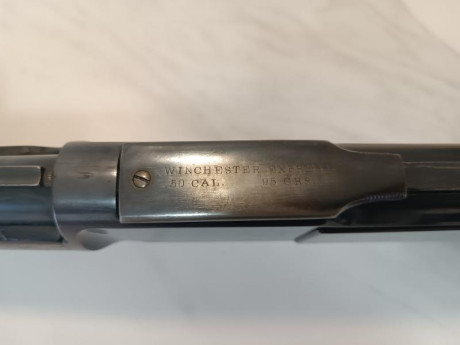 En venta Winchester Mid.1876,fabricado en 1885,calibre 50-95 express.Perfectas condiciones,mecanización,pavonado 00