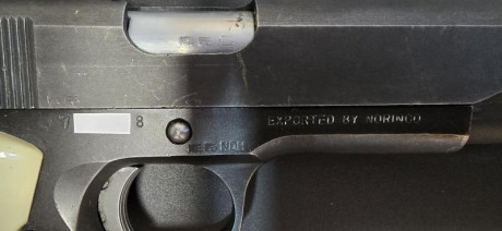 Vendo norinco 45 acp  350 € . más portes  . esta en zaragoza  tf  670211056 función  muy bien con munición 32