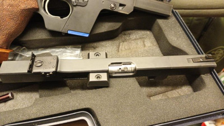 De un compañero del club que se jubila le anuncio esta Walther  GSP con los dos carros , cuidada guiada 11
