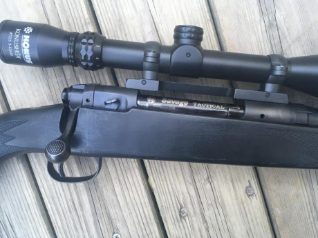 Se vende rifle Savage Tactical en calibre 308;en buen estado,se puede ver y probar en Barcelona.Precio 01