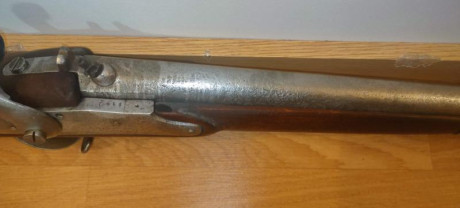 Hola, lo dicho, vendo este rifle de avancarga del ejercito frances  Saint Etienne 1822T bis  calibre .70 22