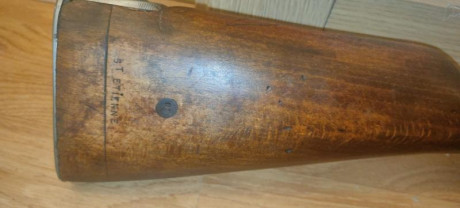 Hola, lo dicho, vendo este rifle de avancarga del ejercito frances  Saint Etienne 1822T bis  calibre .70 31
