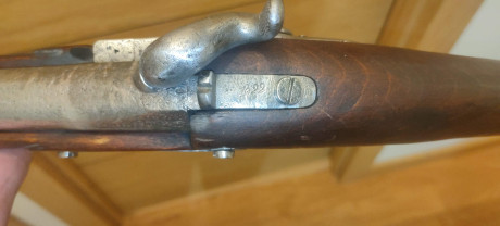 Hola, lo dicho, vendo este rifle de avancarga del ejercito frances  Saint Etienne 1822T bis  calibre .70 30