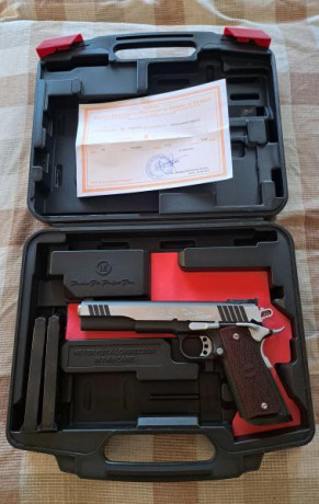 Un saludo
Vendo mi pistola SPS FALCON MASTER duotone del 9mm y cañón de 6 pulgadas. El arma está completamente 02