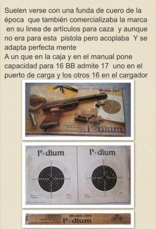Hola a todos!!

Me he encontrado esta pistola de la marca podium.

En internet he podido encontrar bastante 22