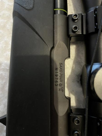 Vendo carabina Sako Quad 22lr cañón pesado y roscado, en muy buen estado. 600 euros preferiblemente en 01