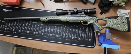 Un compañero que no tiene cuenta, me pide que le mueva su rifle que tiene a la venta por si le interesa 02