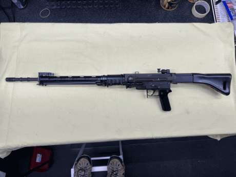 VENDIDO.

VENDO RIFLE STG57 EN CALIBRE 7,5X55 MM. UNA MARAVILLA DE ARMA EN CUANTO A FABRICACIÓN, ACABADOS 00