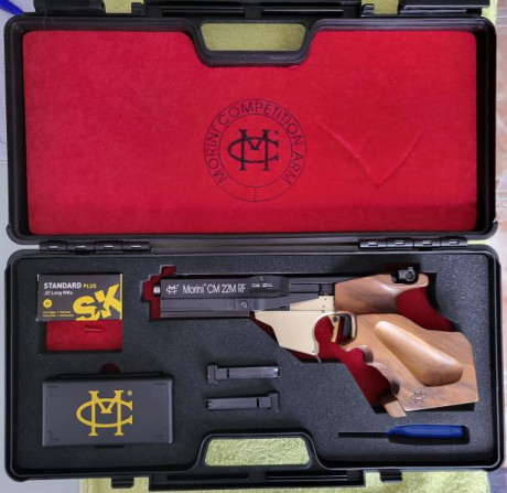 Hola,  vendo Morini CM22m FR con todos los componentes, dos cargadores y tres pesas para poner, mas el 00