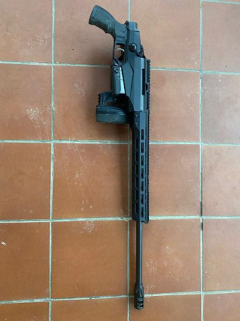 Tikka TAC A1.  6.5 creedmore
Sin visor
Con dos cargadores originales 
1400 euros
Excelente estado
Se puede 02