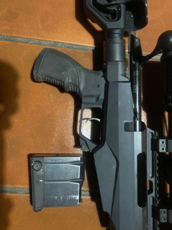 Tikka TAC A1.  6.5 creedmore
Sin visor
Con dos cargadores originales 
1400 euros
Excelente estado
Se puede 00