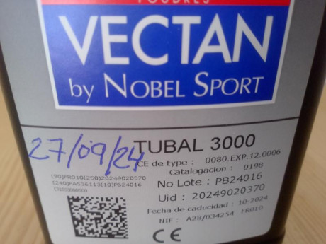 Buenas, me han enviado hoy un bote de Vectan Tubal 3000 y en la etiqueta pone fecha caducidad 10-2024, 00