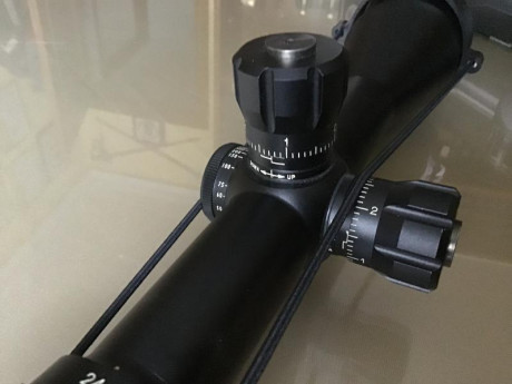 Vendo visor Bushnell Elite Tactical ERS (extended range scope) 6-24 x 50 FFP (primer plano focal). Tubo 02