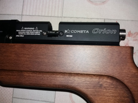 - Vendo Cometa Orion Bullpup, calibre 6,35. En impecable estado, funciona perfectamente, muy pocos tiros, 02