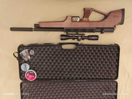 Se Vende Carabina Bullpup Cometa Orion Cal. 5,5 regulada, Madera 600€. No Cambios, Se encuentra en Ciudad 02