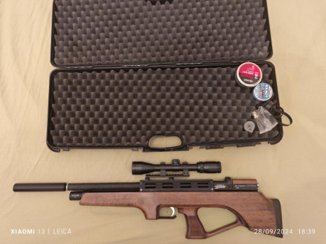 Se Vende Carabina Bullpup Cometa Orion Cal. 5,5 regulada, Madera 600€. No Cambios, Se encuentra en Ciudad 01