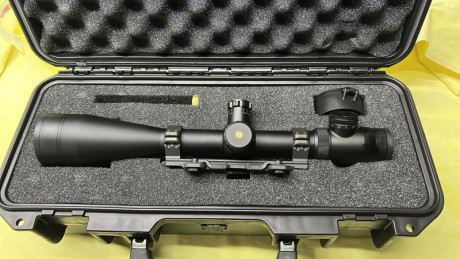 NO SE VENDE. VISOR LEUPOLD MARK 4  6.5-20X50 LR/T (retícula iluminada). Incluye soporte de conexión rápida 00