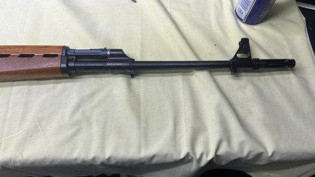 VENDIDO.
VENDO RIFLE ZASTAVA CALIBRE 8 MM. PERFECTO ESTADO CON ALGUNOS ACCESORIOS. UN CARGADOR, MIRÁ EN 02