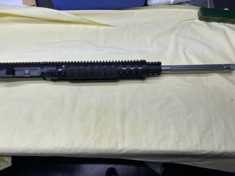 VENDO CAÑÓN BERGARA 6,5 GRENDEL.CAÑÓN SUPERPESADO INOX. UPPER PARA AR-15 COMPLETO CON LOS MEJORES COMPLEMENTOS. 00