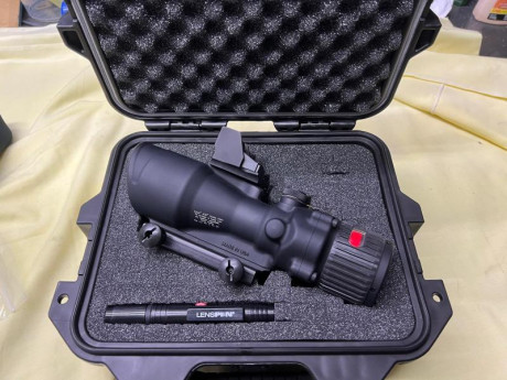VENDIDO
ACOG 6X EN LA CAJA PROTECTORA. ILUMINACIÓN POR LUZ NATURAL Y TRITIO. NO SE INCLUYE EL RIFLE SOBRE 00