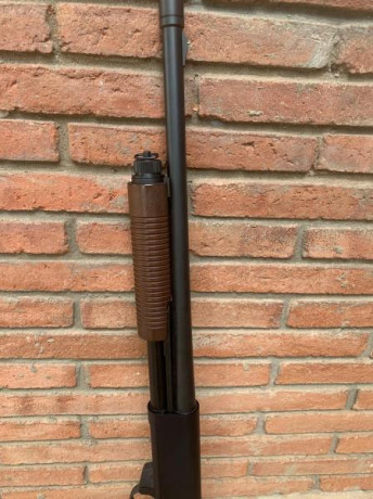 Mi cuñado se vende esta escopeta. Está absolutamente nueva al 100%; no ha disparado nunca. Cañón cilíndrico 10