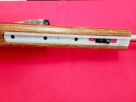 Se vende Savge 112 competition de cañon de acero inox, muy pesado  66cm de largo y flotante.  Culata de 51