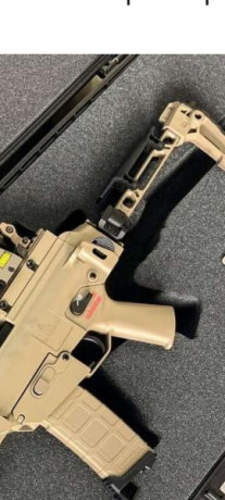 Buenas tardes 
Un amigo me a pedido que le busque este rifle en concreto el modelo hk slb8 en calibre 132