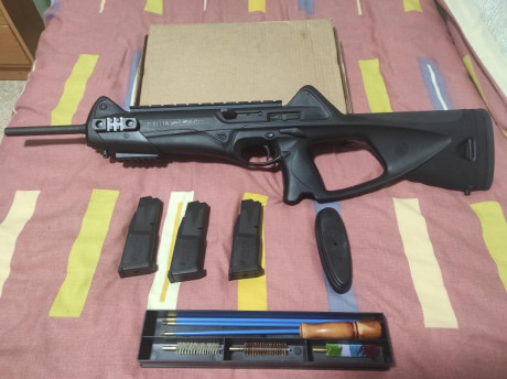 Se vende rifle Beretta CX4 Storm en calibre 40 SW, en perfecto estado de uso y mantenimiento. Se adjuntan 00