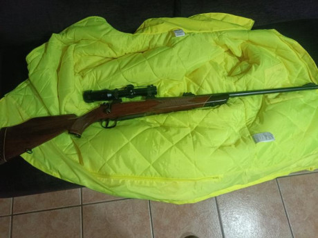 Se vende rifle arriba referido,con disparador tipo pelo francés muy bueno,suelta el tiro de manera muy 00