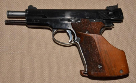 Por haber dejado la competición hace tiempo, pongo a la venta mi SW52 máster en calibre 38WC, una auténtica 02