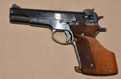 Por haber dejado la competición hace tiempo, pongo a la venta mi SW52 máster en calibre 38WC, una auténtica 00
