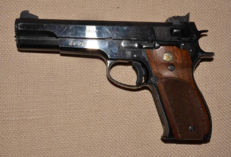 Por haber dejado la competición hace tiempo, pongo a la venta mi SW52 máster en calibre 38WC, una auténtica 10