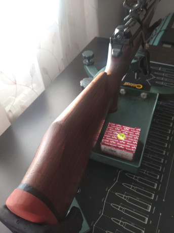 Muy buenas:
Un amigo vende este rifle. 
* rifle Máuser 66 sm es último modelo fabricado, calibre 7 mm 11