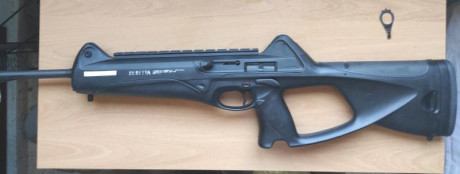 Se vende rifle Beretta CX4 Storm en calibre 40 SW, en perfecto estado de uso y mantenimiento. Se adjuntan 22