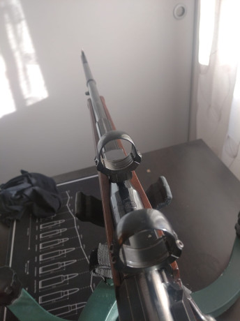 Muy buenas:
Un amigo vende este rifle. 
* rifle Máuser 66 sm es último modelo fabricado, calibre 7 mm 21