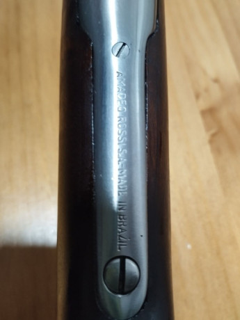 Un buen amigo me pide que le anuncie este  Amadeo Rossi  en calibre  .38 SPL/ .357 Magnum .
El arma está 12